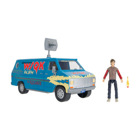 Jazwares Stranger Things WSQK van playset front view for dynamic scenes and storage