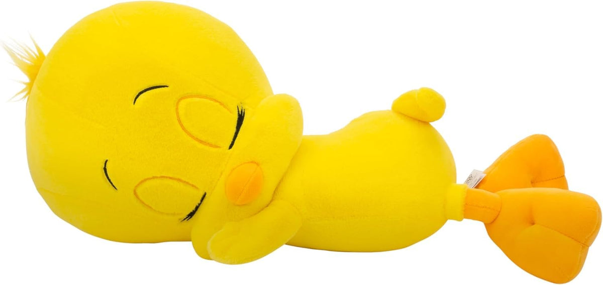 Jazwares Tweety Bird ultra-soft plush close-up highlighting texture and comfort.