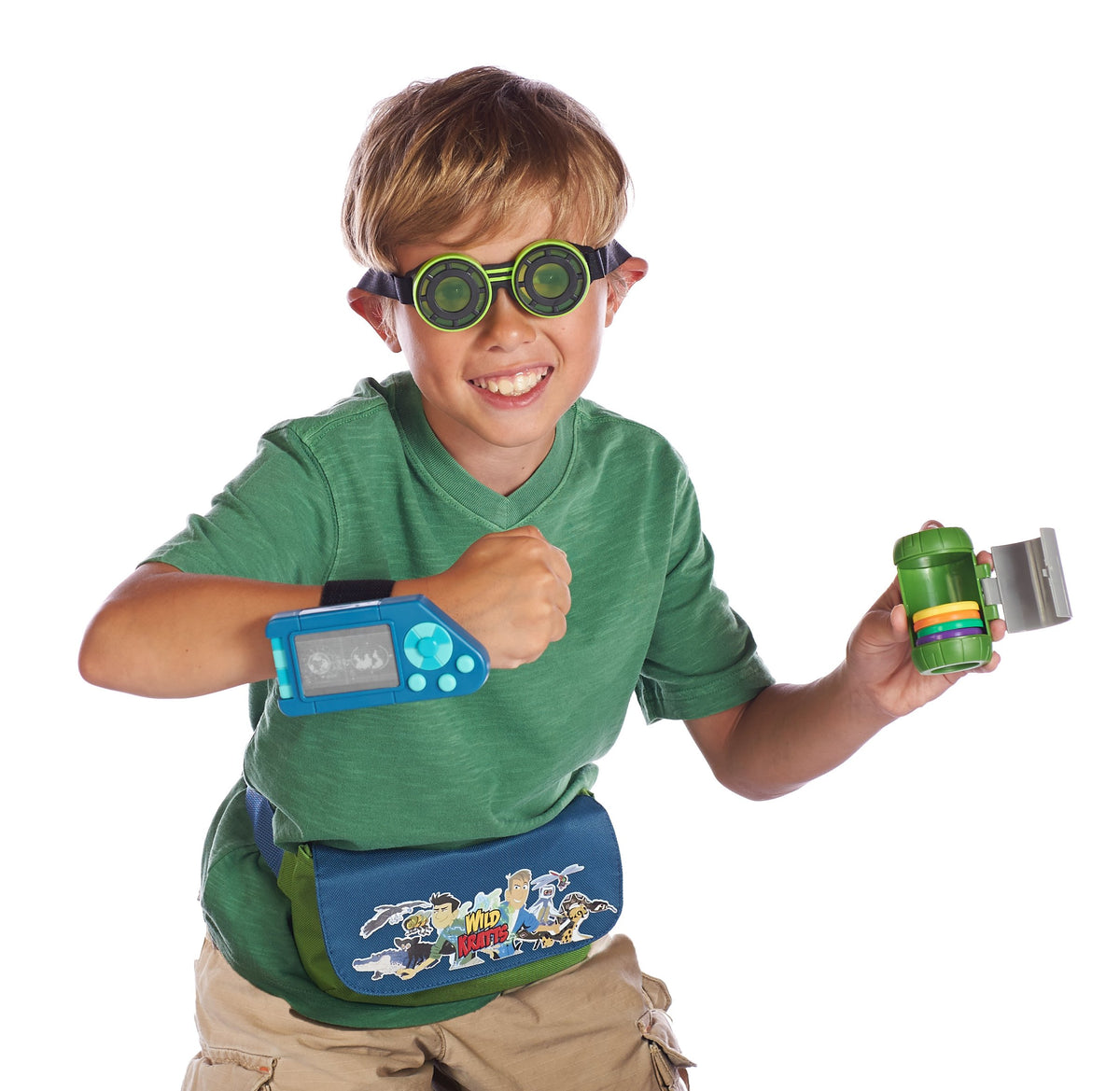Jazwares Wild Kratts disc holder keeps discs organized during playtime