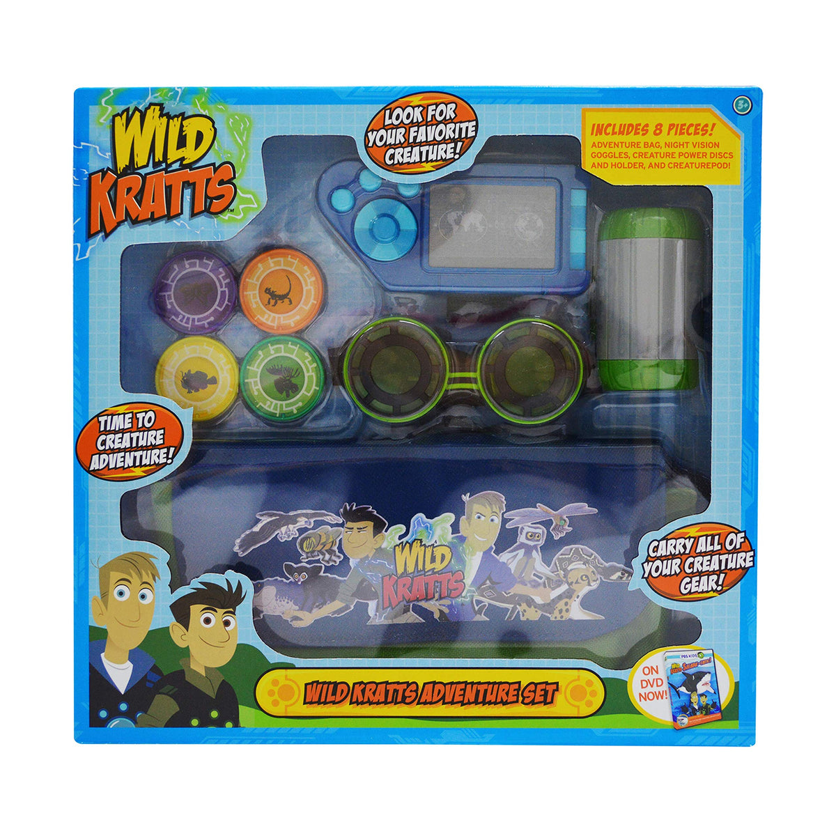 Jazwares Wild Kratts officially licensed toys deliver authentic adventure play