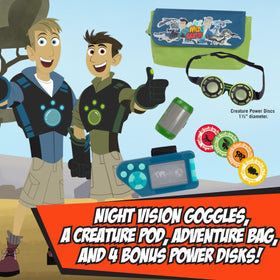 Jazwares Wild Kratts power discs four pack enables creature abilities in pretend play