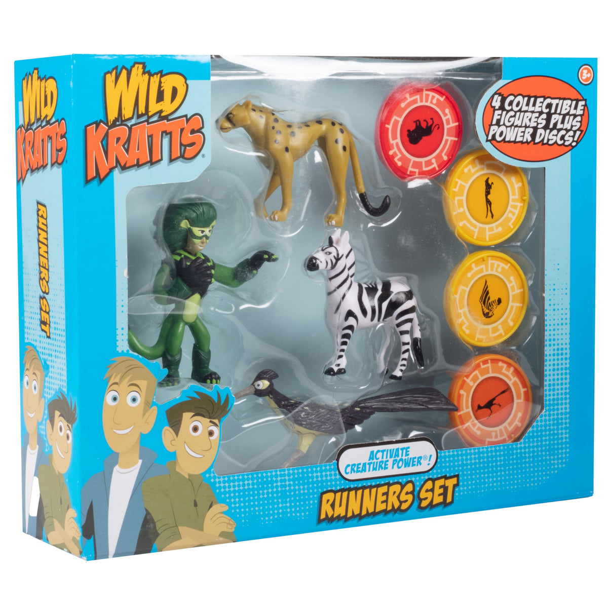 Jazwares Wild Kratts Runners 4-Pack: Crawler figure ready for ground-level explorations