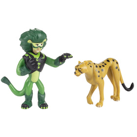 Jazwares Wild Kratts Runners 4-Pack: Collectible discs enhance pretend-powered missions