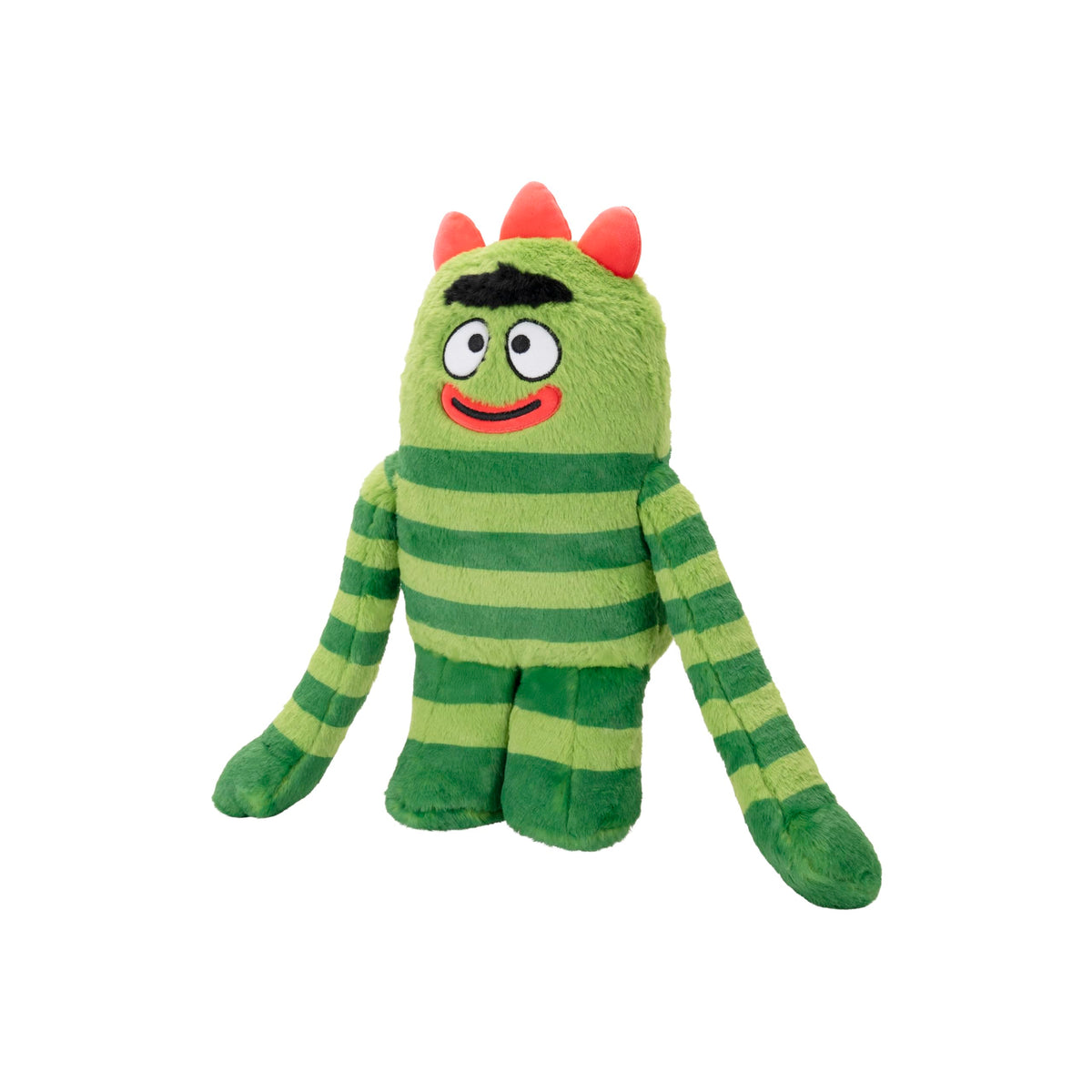 Jazwares Yo Gabba Gabba Dancey Dance Brobee sounds highlight interactive play with 10-plus phrases.