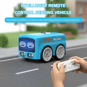 JBHUXT Magic Mini Bus follow mode mirrors your hand movements.