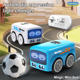 JBHUXT Magic Mini Bus safety-focused ABS design for young players.