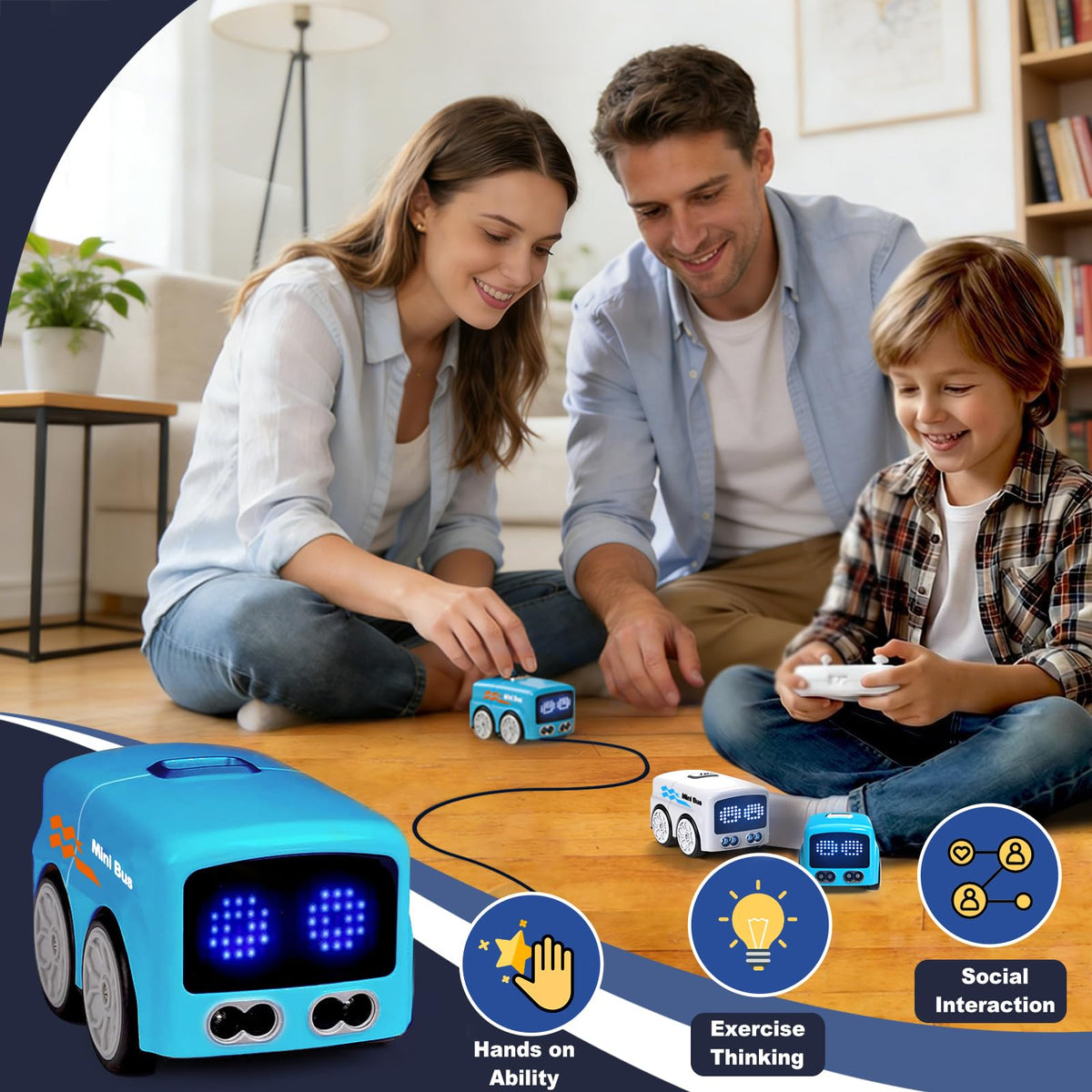 JBHUXT Magic Mini Bus STEM learning through hands-on play.