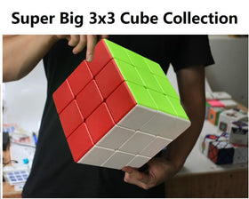Jbpbslu Giant 3x3 Speed Cube Pro colorful faces for engaging display.