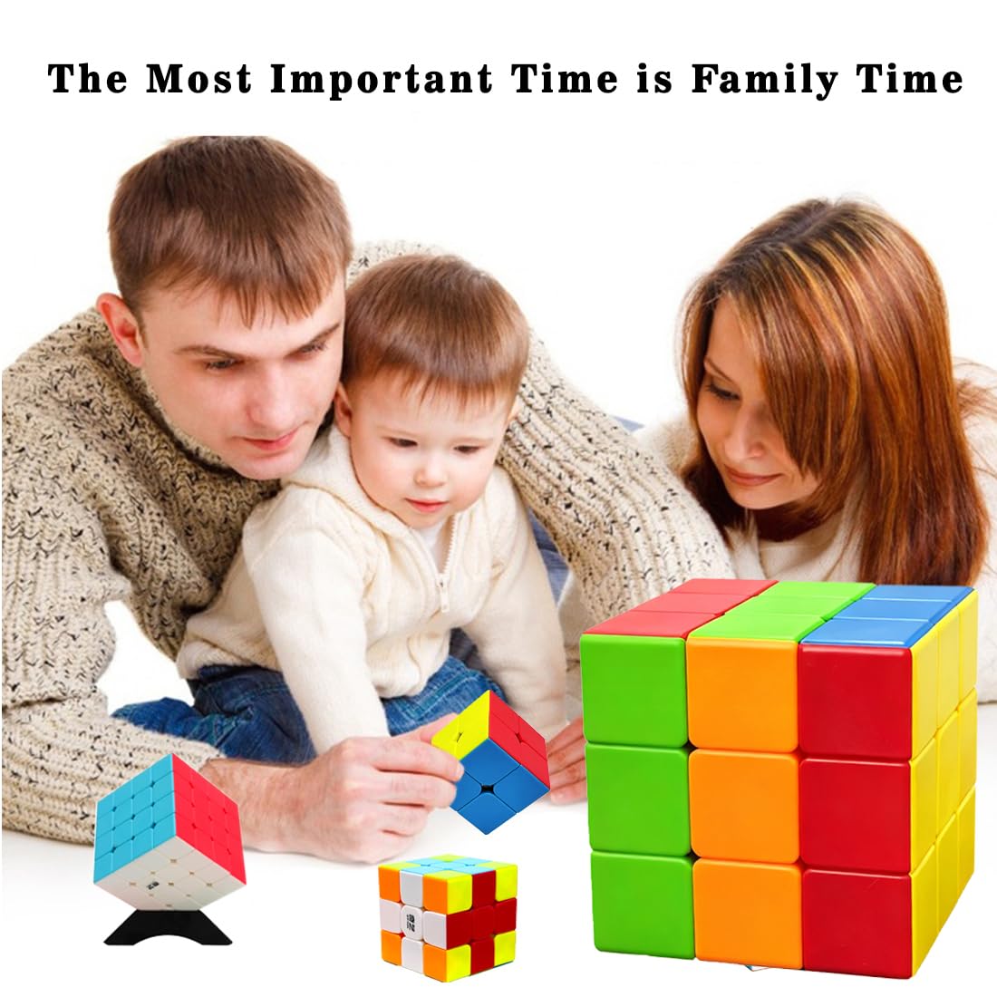 Jbpbslu Giant 3x3 Speed Cube Pro gift-ready packaging ideal for gifting.