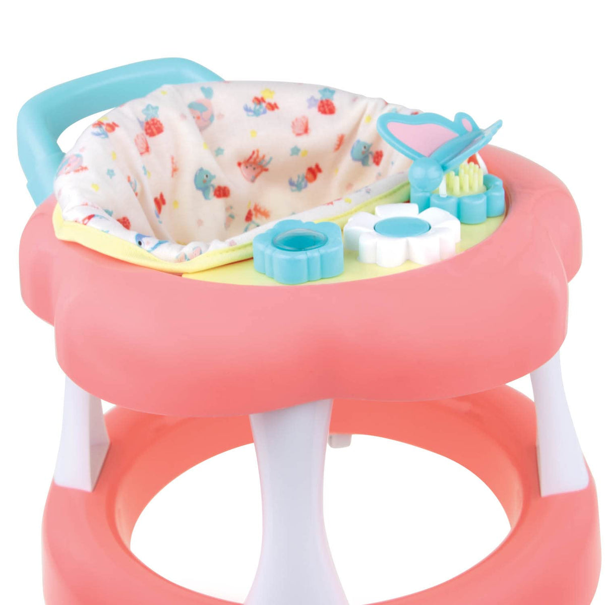 Safety-tested vinyl provides a soft touch and lasting sturdiness.