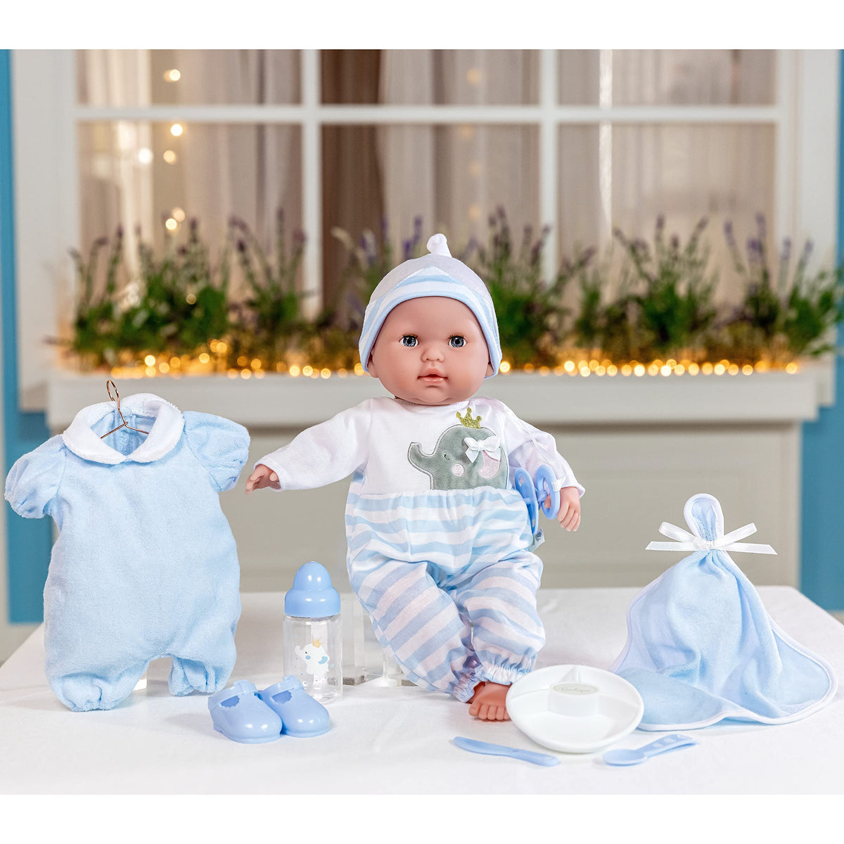 JC Toys Berenguer Boutique baby bottle for nurturing play