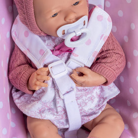 JC Toys doll carrier pink ideal for on-the-go pretend play