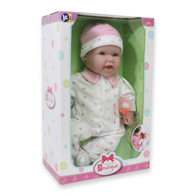 JC Toys La Baby BPA-free materials and safety.