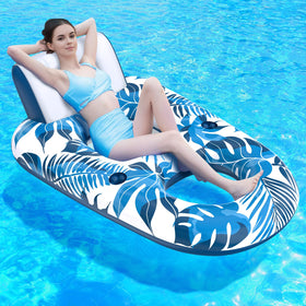 JCLEAL pool floats lounger with wide edge for durable lounging