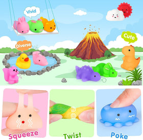 JDSTY fruit mochi squishies ideal for sensory play and gifts.