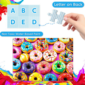 Jeacirio cupcakes puzzle pack supports sequencing and spatial awareness.