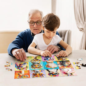 Jeacirio donuts puzzle pack engages kids with tasty visuals to boost focus.