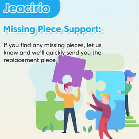 Jeacirio family puzzle time: ideal group activity for shared play and bonding.