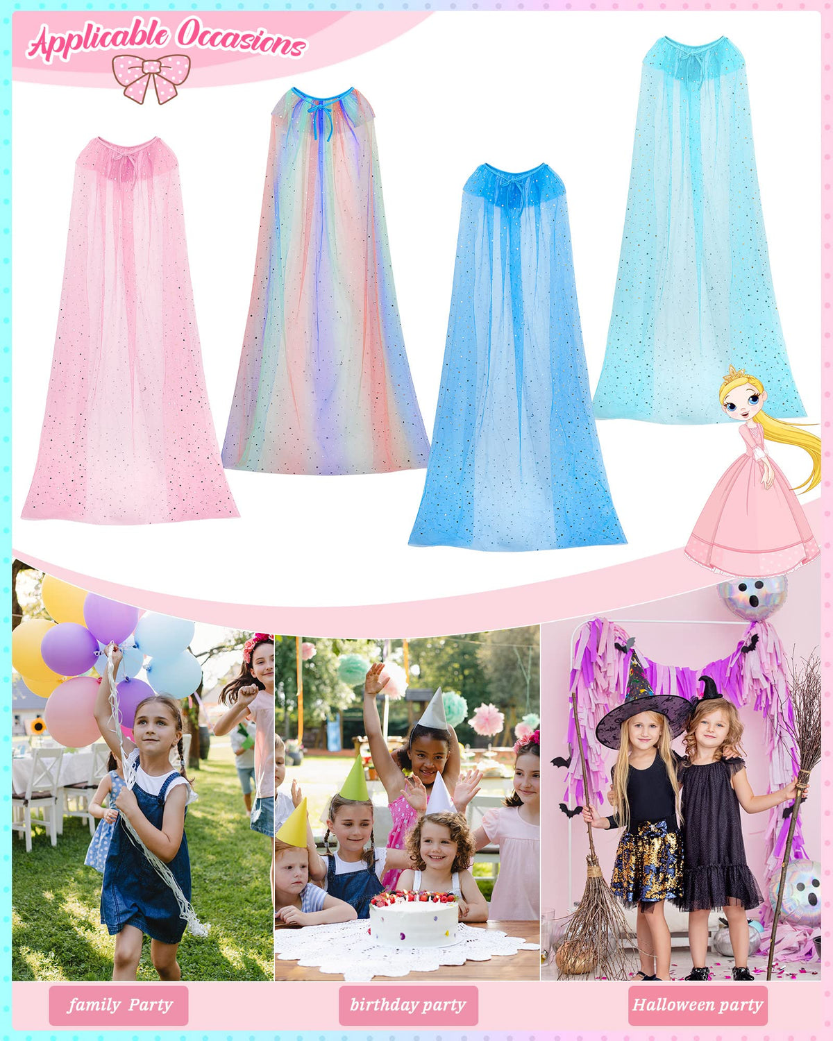 Jecery kids dress-up collection inspires imaginative playtime.