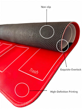 Jedaloke playmat with non-slip backing for a secure surface during matches
