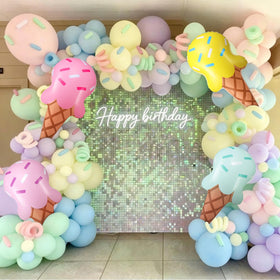 JellyArch beach party ice cream inflatable decor - tropical themed celebration