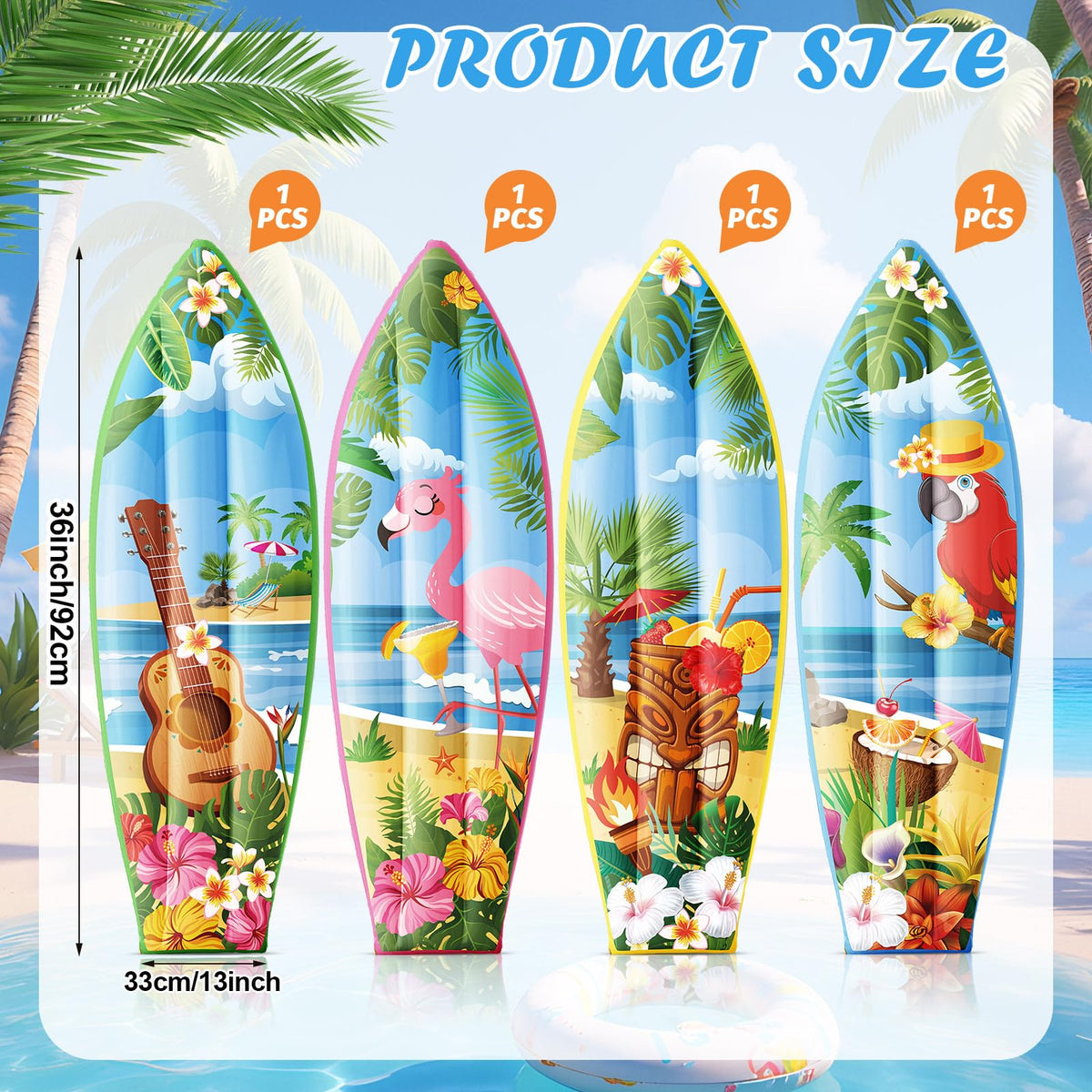 JellyArch surfboard inflatables are easy to inflate and store