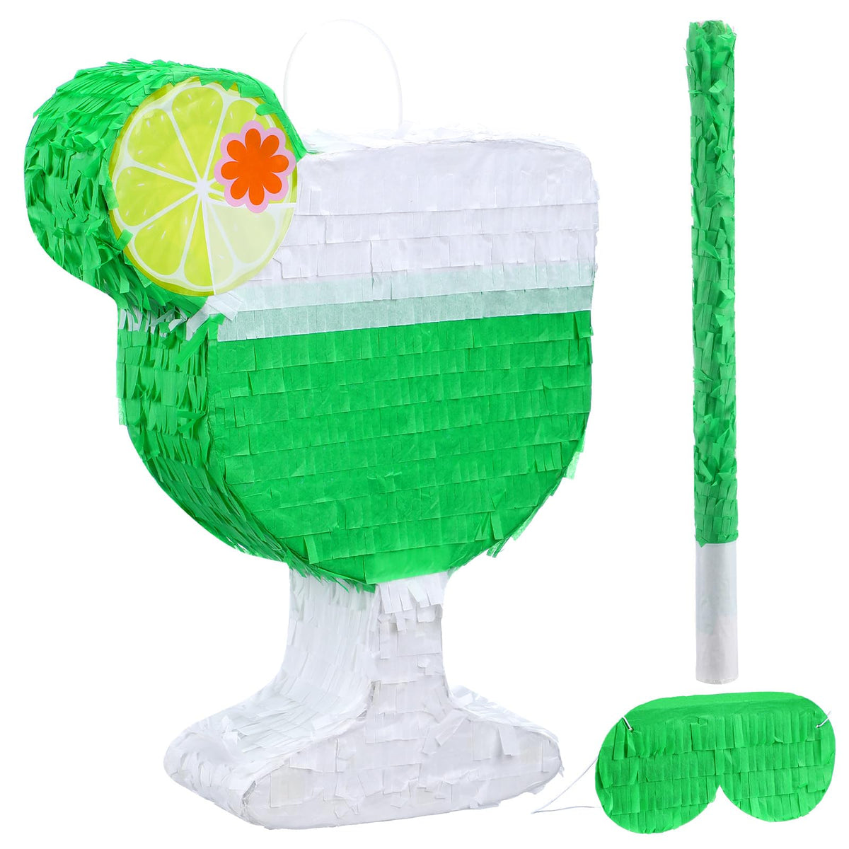 JellyArch Margarita Pinata wine glass close-up for festive party favors