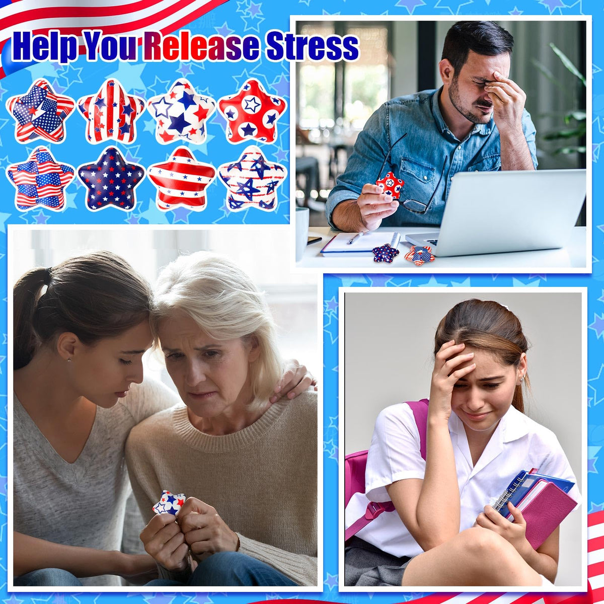 JellyArch star-pattern stress ball showcases diverse designs for giveaways