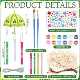 JellyArch umbrella wind chime offers whimsical decor and gentle chimes outdoors.