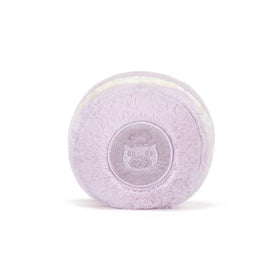 Jellycat Amusables May Macaron side view, a cozy travel companion for kids.