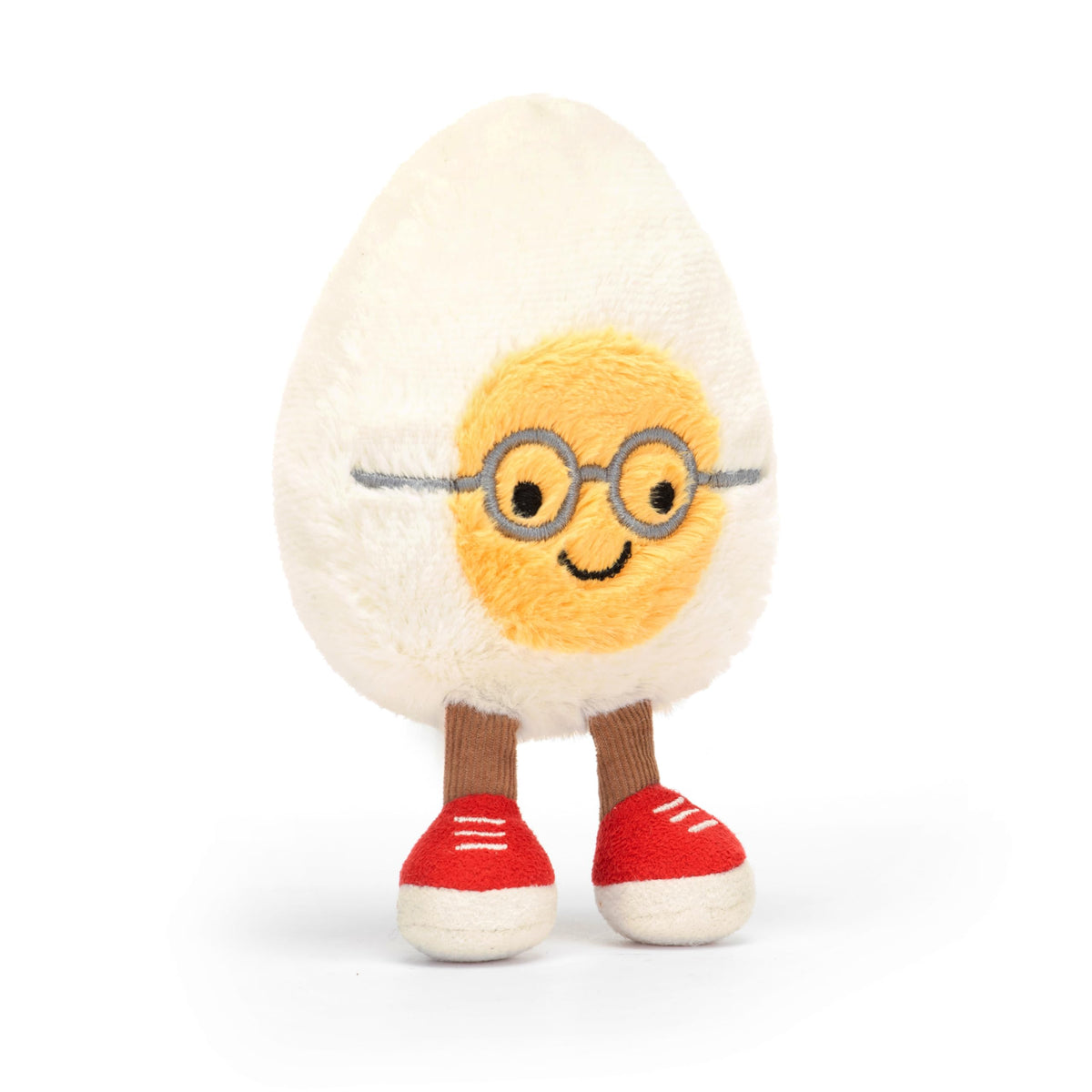 Jellycat Amuseables Boiled Egg Geek makes a charming gift for all ages