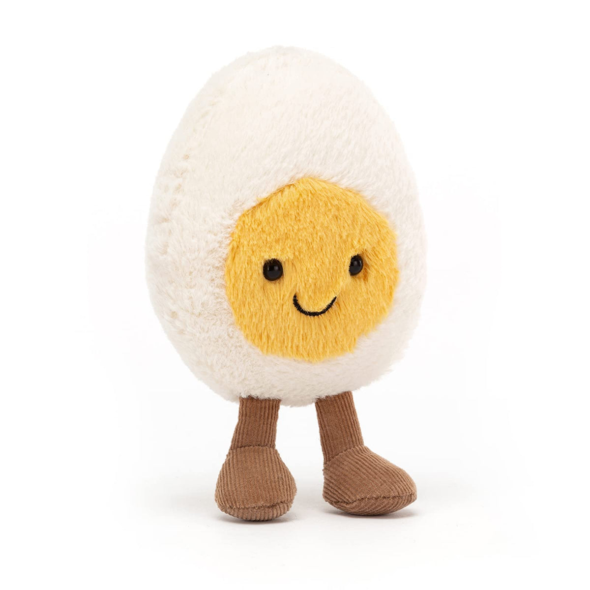 Jellycat Amuseables boiled egg plush cheerful face invites affection