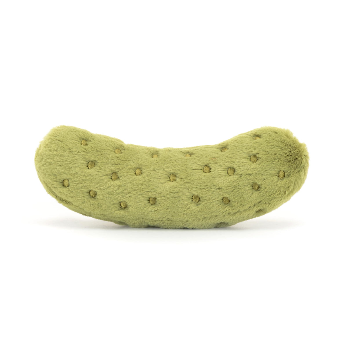 Jellycat Amuseables green plush friend with soft texture for comforting hugs.