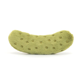 Jellycat Amuseables green plush friend with soft texture for comforting hugs.