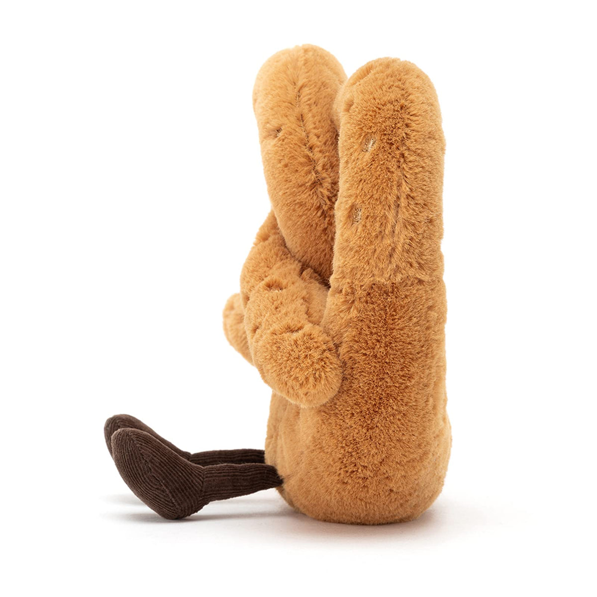 Jellycat Amuseables Pretzel detail salt sprinkles and cocoa boots spark imaginative play