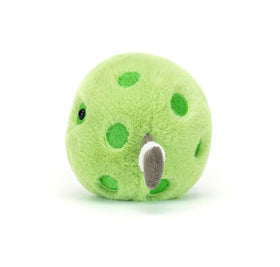 Jellycat Amuseables Sports Pickleball on-shelf display, a cute desk companion.