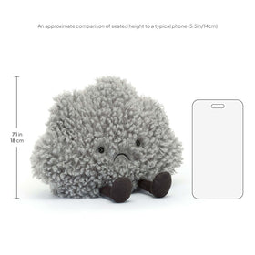 Jellycat Amuseables Storm Cloud gift-ready presentation makes gifting easy.