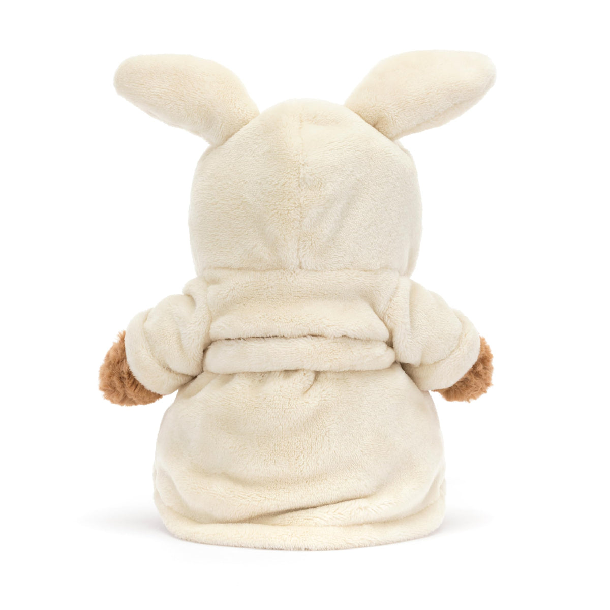 Close-up of Bartholomew Bear fabric shows premium plush softness