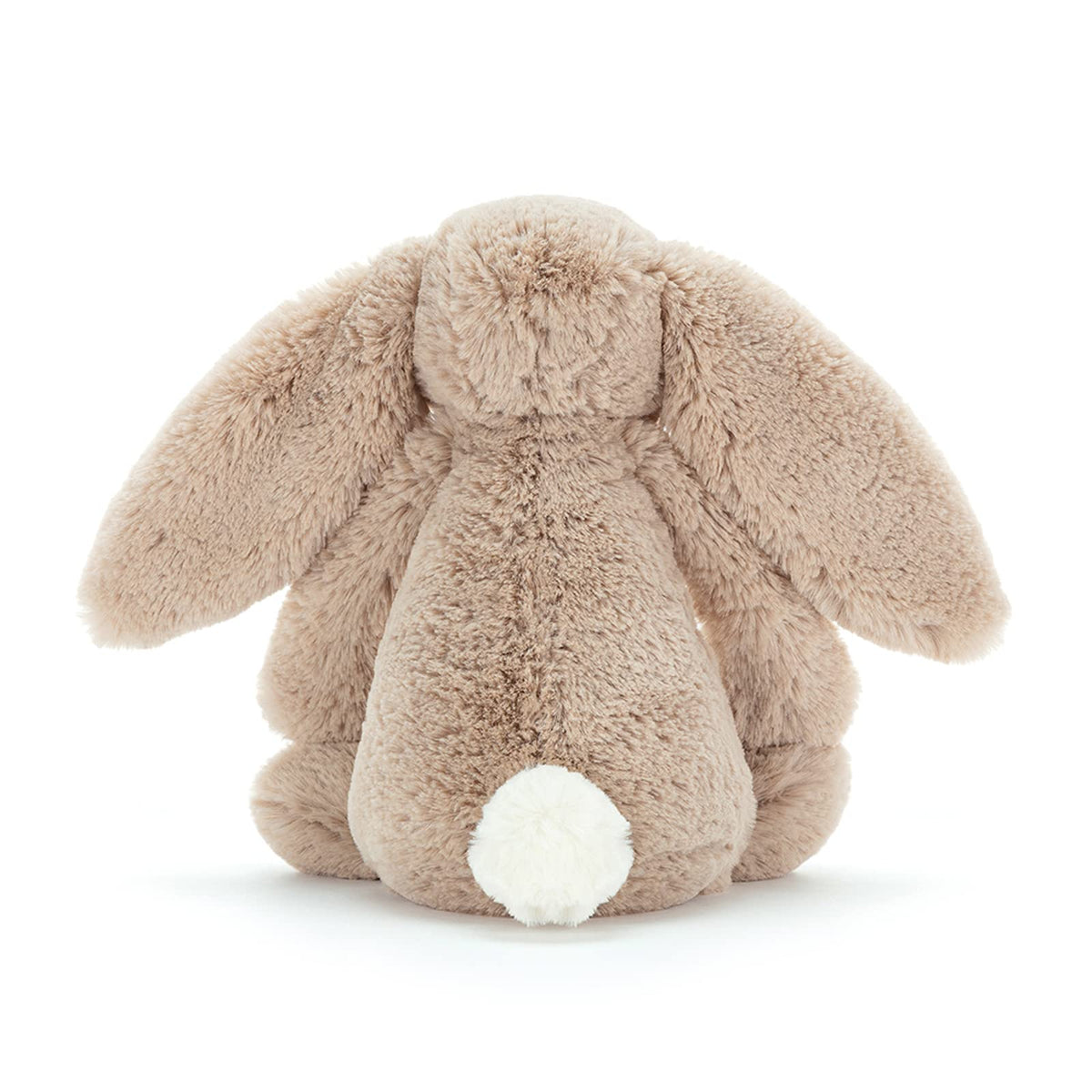 Jellycat Bashful Beige Bunny soft fur close-up highlighting premium plush