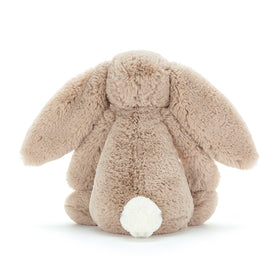 Jellycat Bashful Beige Bunny soft fur close-up highlighting premium plush