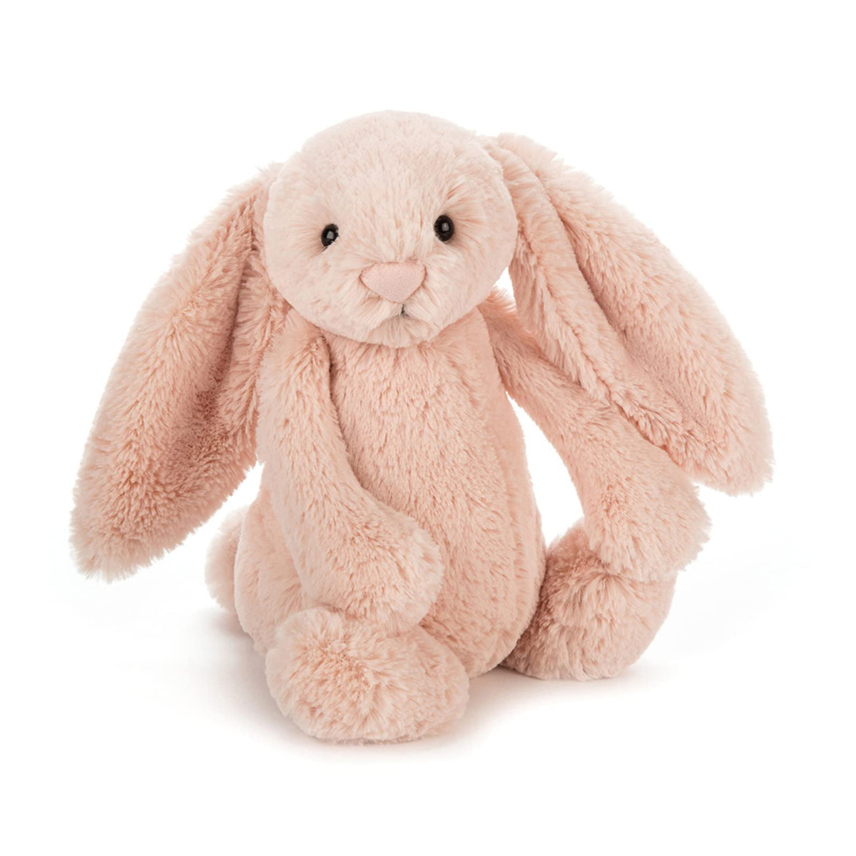 Jellycat Bashful Blush Bunny face with velvet fur, perfect for cuddling