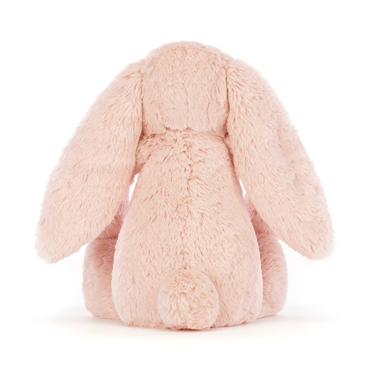 Jellycat Bashful Blush Bunny sitting height enables stable display and hugs