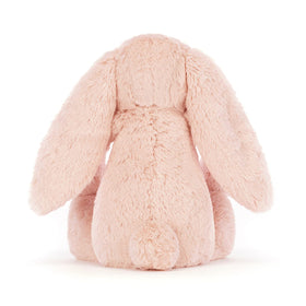 Jellycat Bashful Blush Bunny sitting height enables stable display and hugs