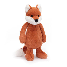 Jellycat Bashful Fox Cub size dimensions for easy cuddling and display