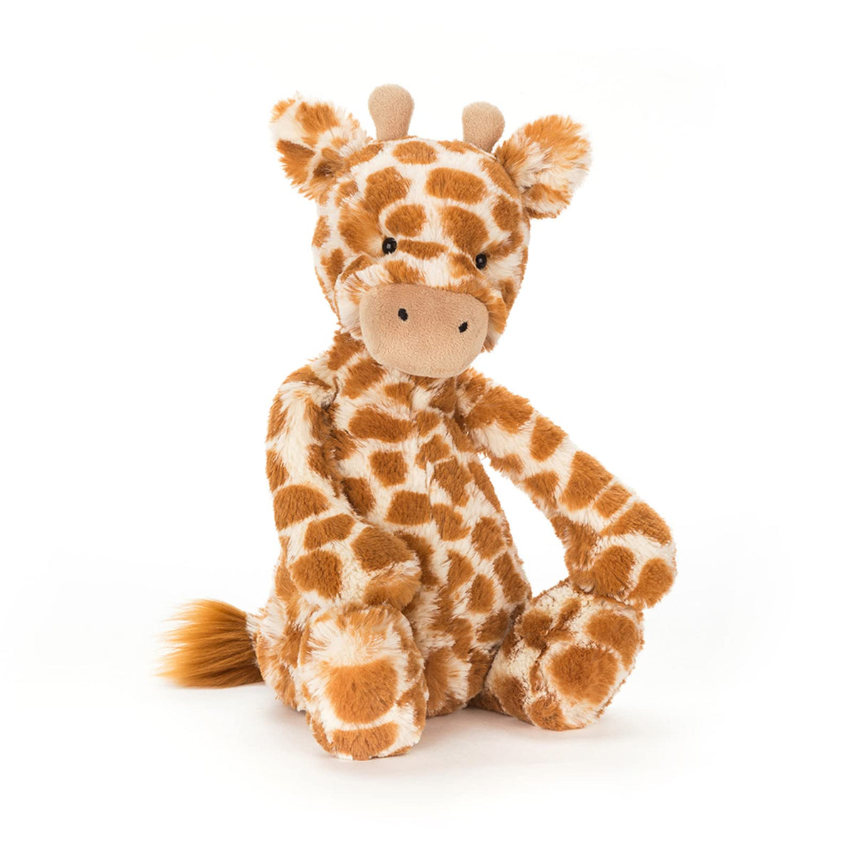 Jellycat Bashful Giraffe 12in plush offering cuddly comfort and soothing playtime