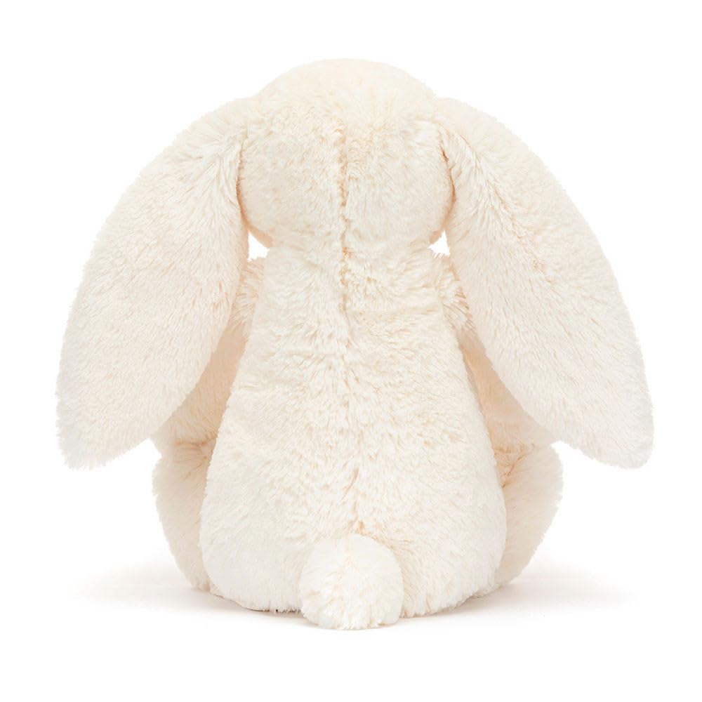 Jellycat Blossom Cream Bunny Berry feet showing cotton accents for cozy display