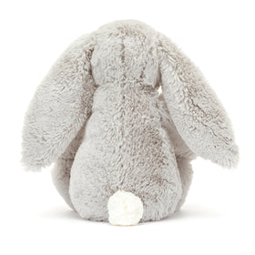 Jellycat Blossom Silver Bunny Bloom pink nose and plush fur, great for imaginative play