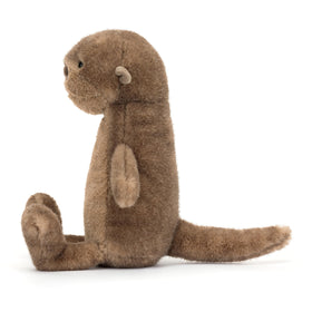 Jellycat Brooke Otter plush texture fur highlights premium softness for hugs