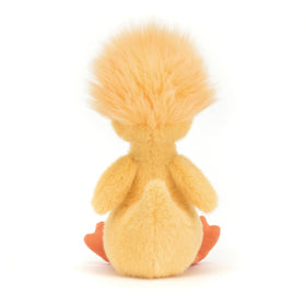Jellycat Dorit Duckling plush in gift-ready packaging suggests ideal gift