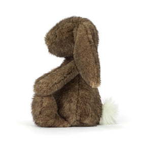 Jellycat Hoppleston Luxe Bunny face detail, soft features ideal for gentle hugs.
